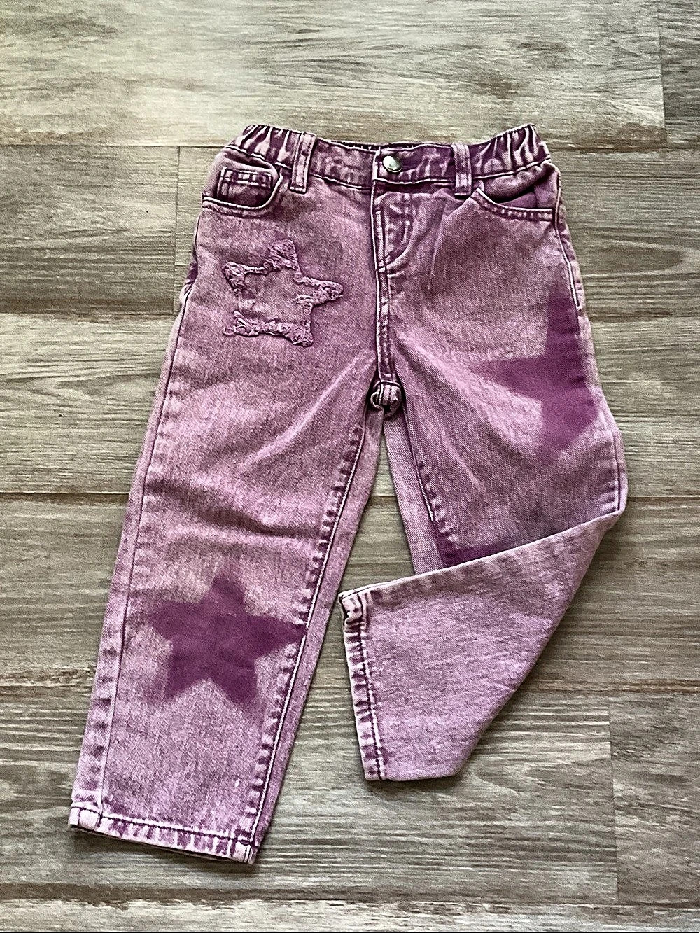 Kids Purple Jeans